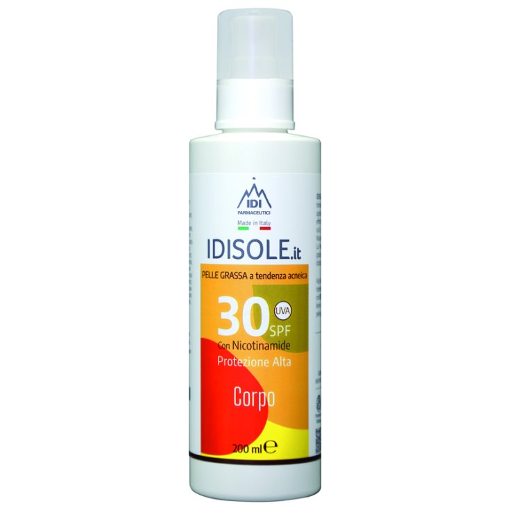 Idisole.it Fettige Haut Spf 30 Pharmaceutical Idi 200ml