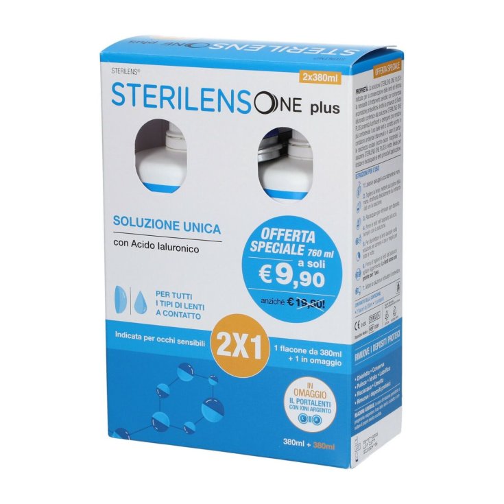 Sterilens One Plus Eurospital Einzellösung 2x380ml