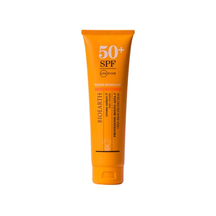 Gesichts-Sonnencreme SPF 50+ Wasserbeständigkeit Bioearth 150ml