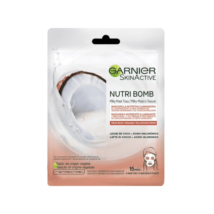 NUTRI BOMB Garnier Illuminating Nourishing Mask 28g 1 Stück