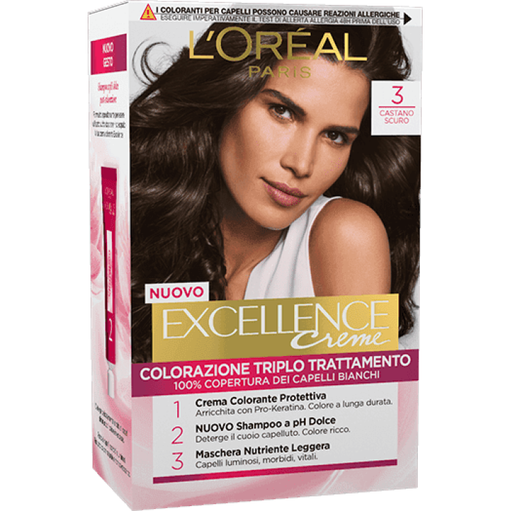 Excellence Crème Permanent Color 3 Dunkelbraun L'OREAL 40ml