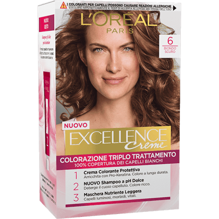 Excellence Crème Permanent Color 6 Dunkelblond L'OREAL 40ml