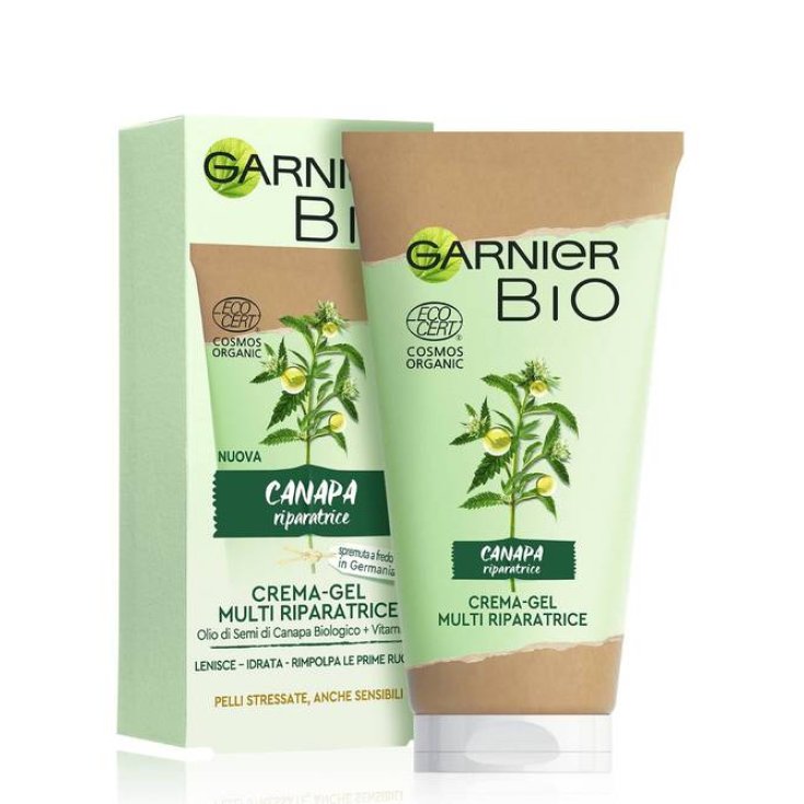 Garnier Bio Multi Reparierendes Hanf-Gesichtscreme-Gel 50 ml