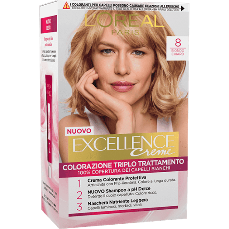 Excellence Crème Permanent Color 8 Hellblond L'OREAL 40ml