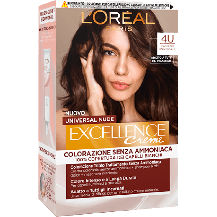 Excellence Universal Nude Permanent Color 4U Kastanie L'OREAL