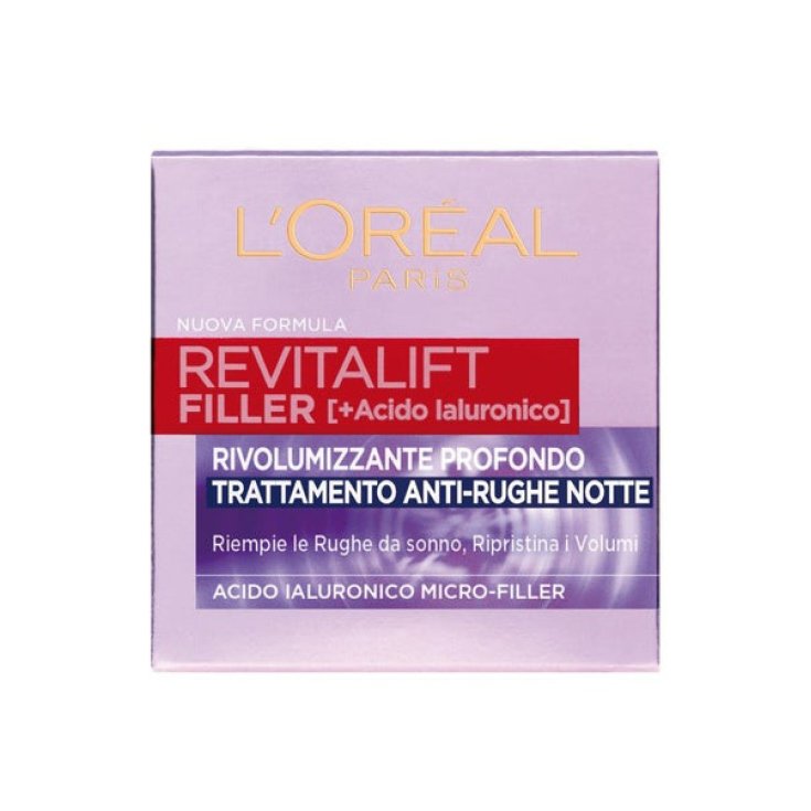 Revitalift Filler [+ Hyaluronsäure] Revolumizing Anti-Falten Night Face Cream L'OREAL 50ml