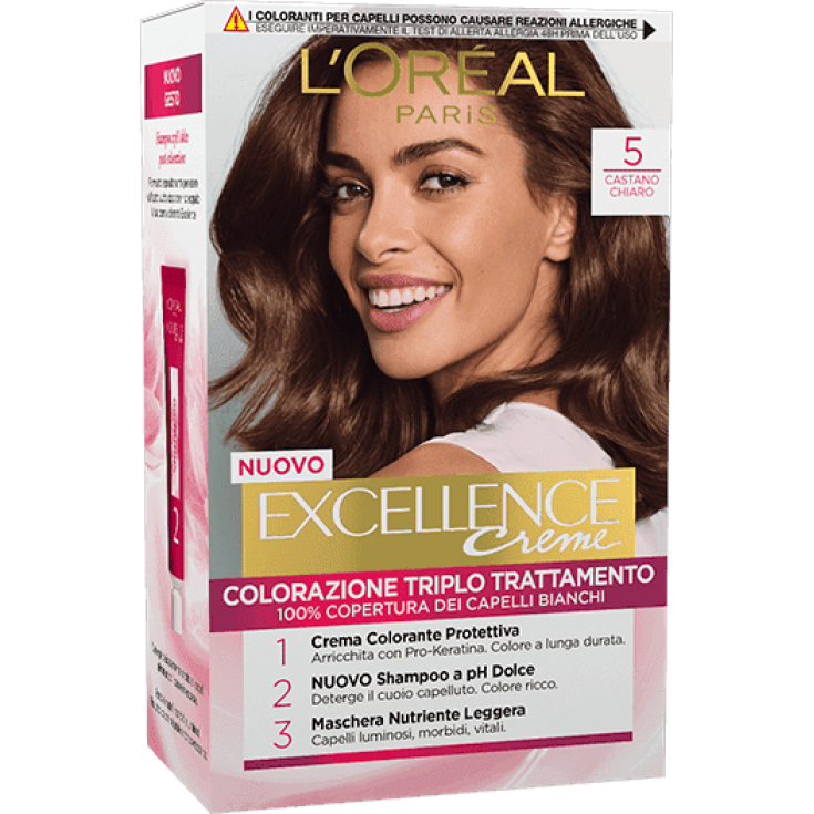 Excellence Crème Permanent Color 5 Hellbraun L'OREAL 40ml