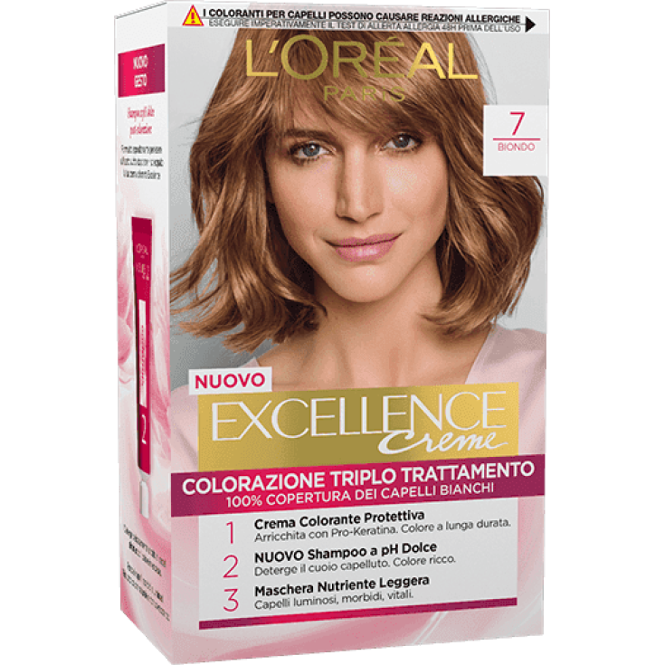 Excellence Crème Permanent Color 7 Blond L'OREAL 40ml