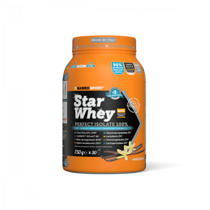 Star Whey Isolat Vanille NamedSport 750 g Promo