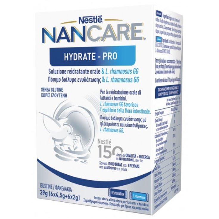 Hydrate Pro Nancare Nestlè Sachets 39g
