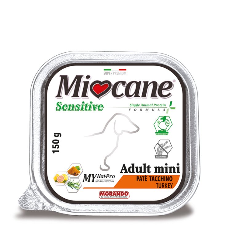 Adult Mini Sensitive Patè Truthahn MioCane Morando 150g