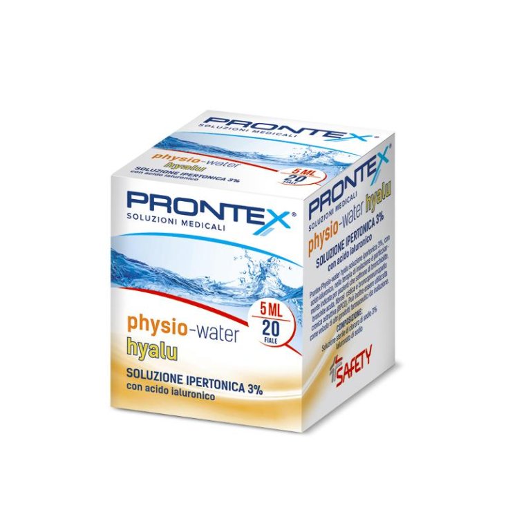 Physio-Water Hyalu Hypertonische Lösung 3% Prontex 20 Fläschchen