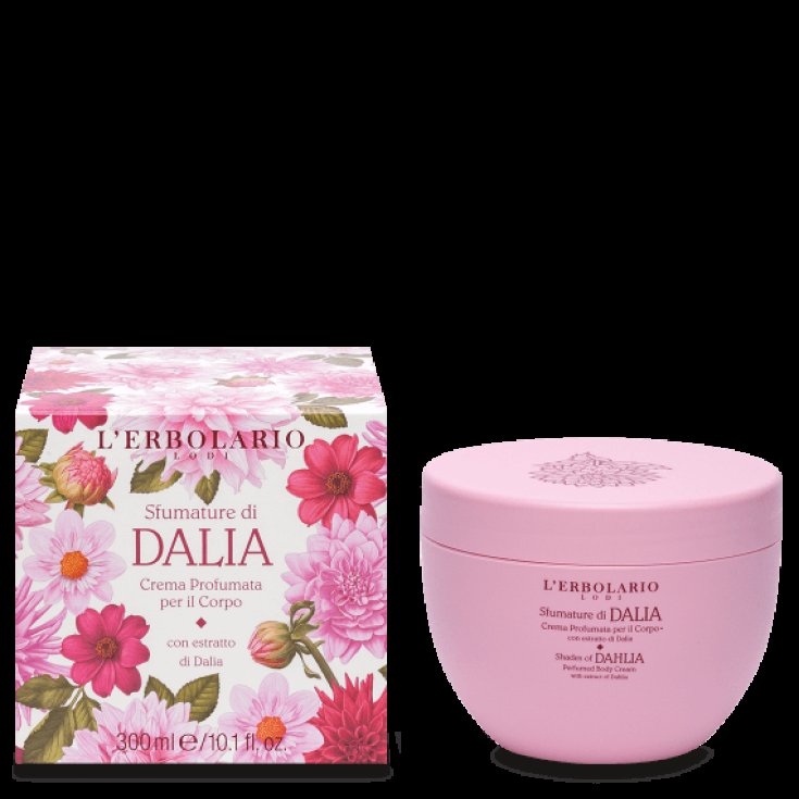 Nuances of Dahlia Parfümierte Körpercreme L'Erbolario 300ml