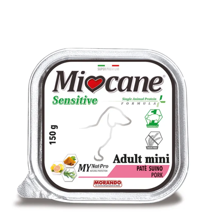 Adult Sensitive Patè Schweinefleisch MioCane Morando 150g