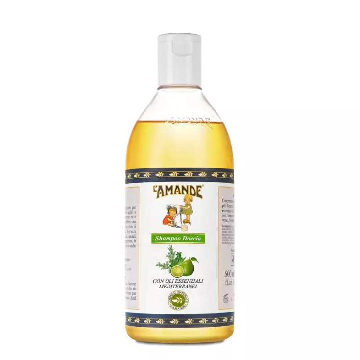 L'Amande Duschshampoo mit mediterranen ätherischen Ölen 500 ml