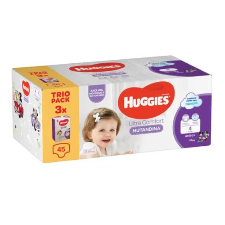 Windelhöschen Ultra Comfort Huggies Größe 4 Triopack 3x15