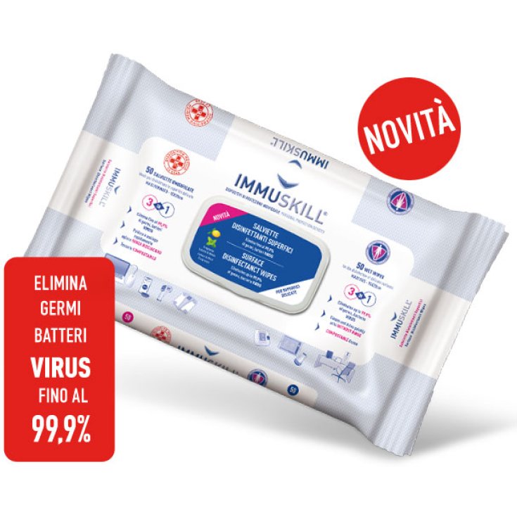 IMMUSKILL® Flächendesinfektionstücher 50 Stück