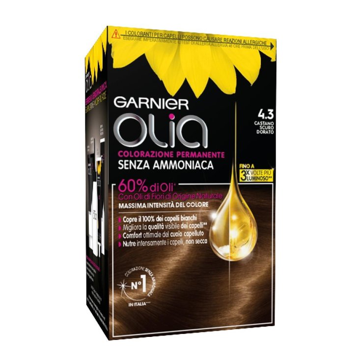 Olia Dunkelbraun Golden 4.3 Garnier 1 Kit