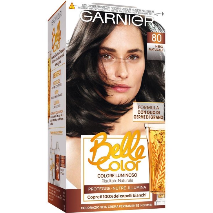 Belle Color Naturschwarz 80 Garnier 1 Kit