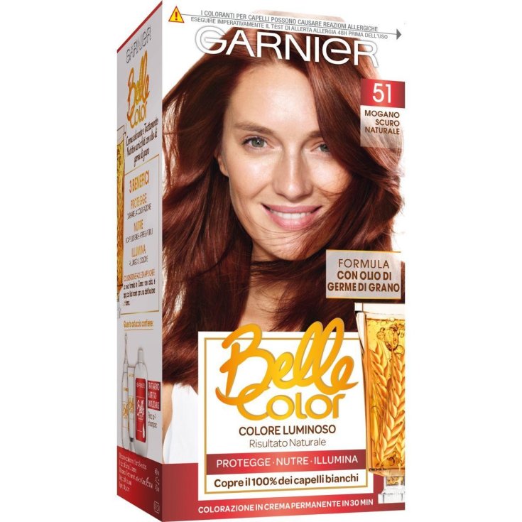 Belle Natural Dark Mahagoni 51 Garnier 1 Bausatz