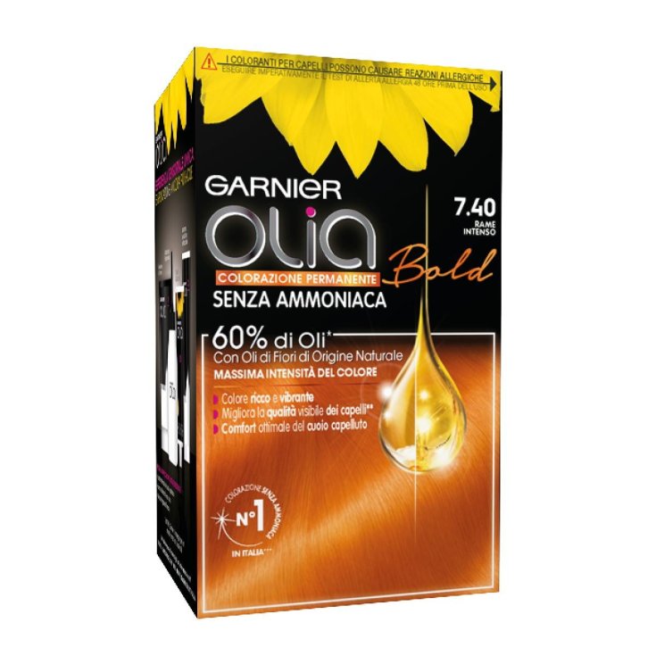 Olia Bold Intense Copper 7.4 Garnier 1 Kit