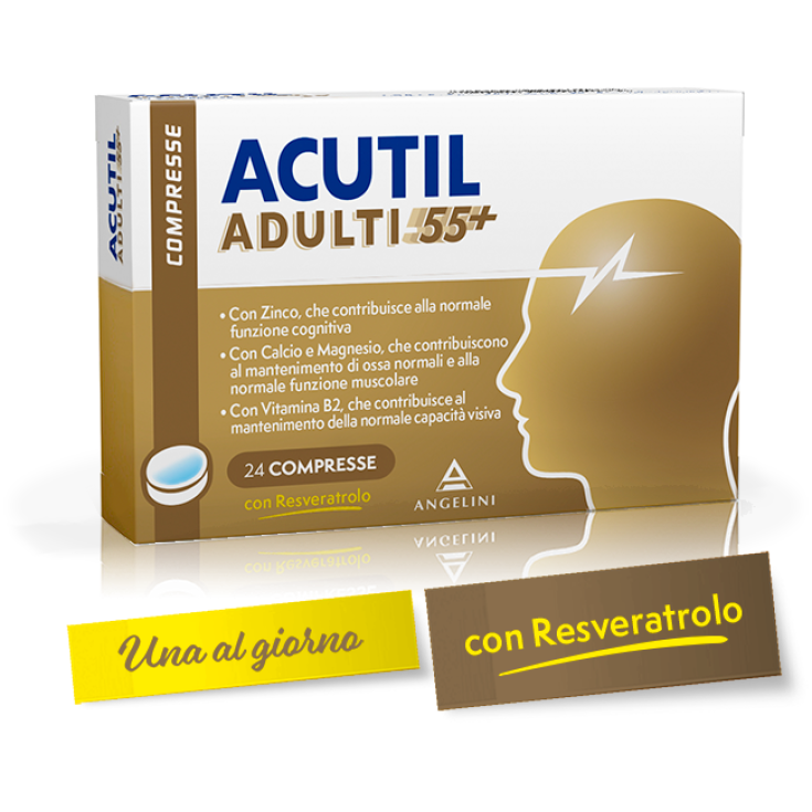ACUTIL ADULTS 55+ Angelini 24 Tabletten