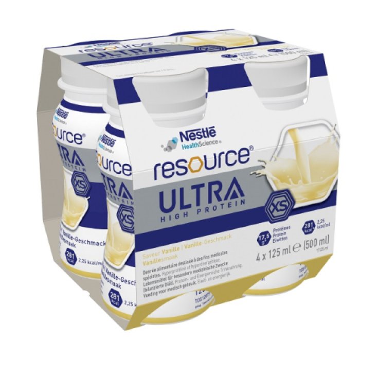 Ressource Ultra Vanilla Nestlé 4x125ml