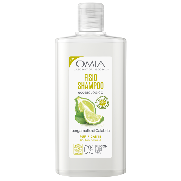 Fisio Ecobiological Bergamot Shampoo Omia 200ml