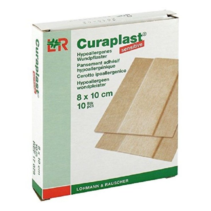 Curaplast Sensitive Strips 8x10cm Lohman & Rauscher 10 Stück