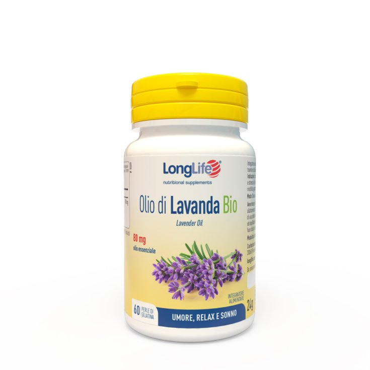 LongLife Bio-Lavendelöl 60 Perlen