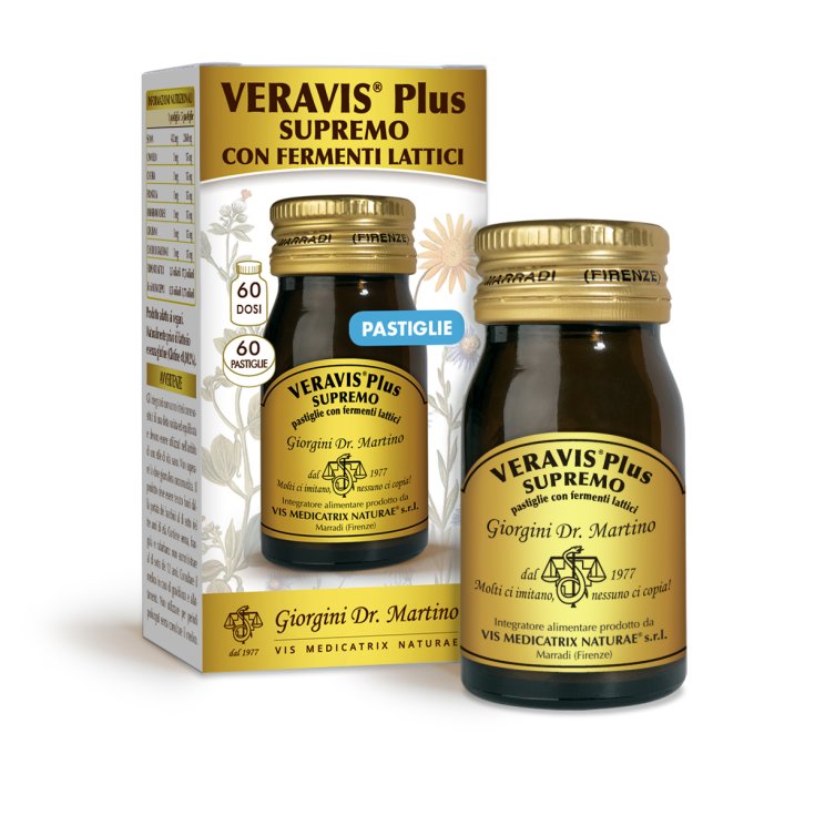 Veravis Plus Supremo mit Milchfermenten Dr. Giorgini 60 Tabletten