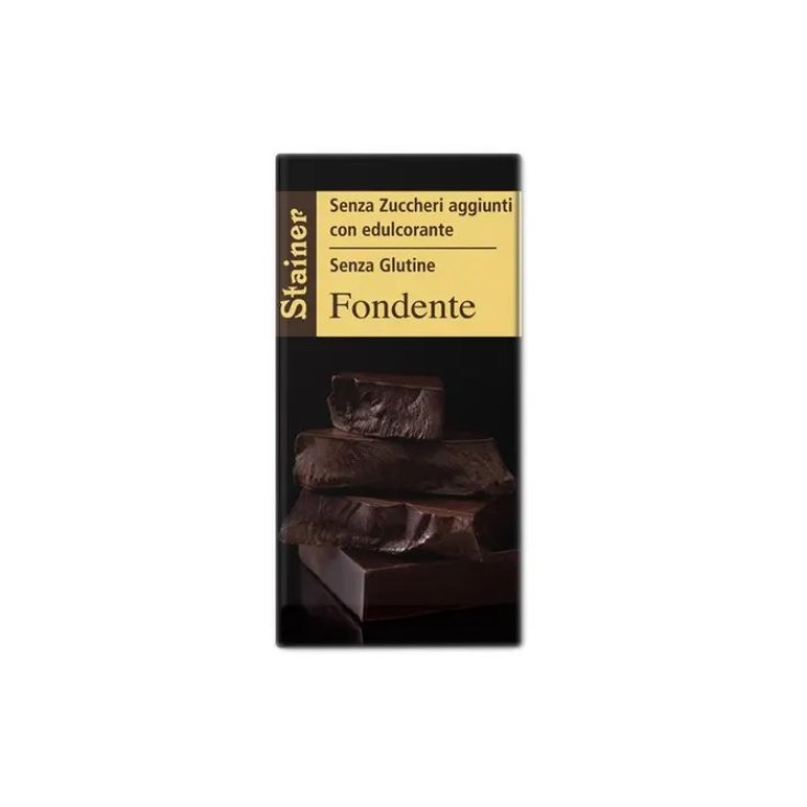 Zartbitterschokolade Glutenfreier Zuckerfreier Stainer 50g