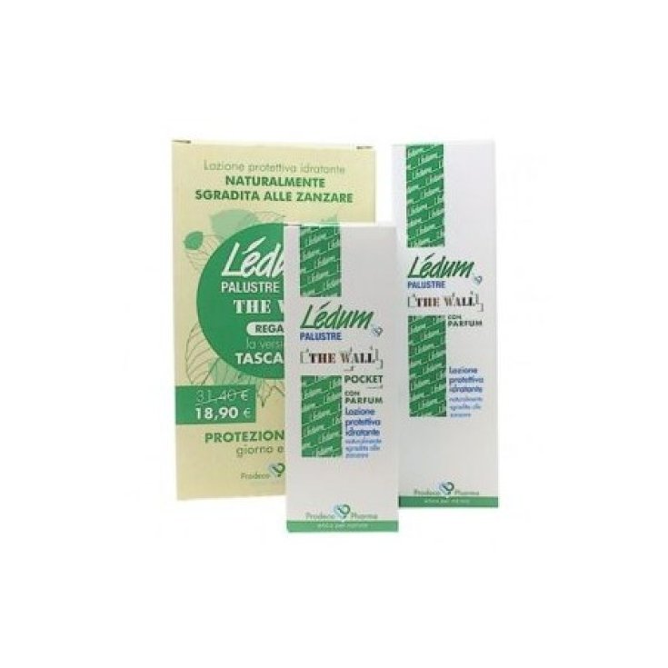 Ledum The Wall Prodeco Pharma Feuchtigkeitsspendende Schutzlotion 100 ml + Tasche 50 ml
