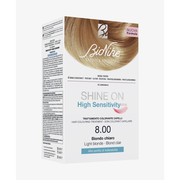 Shine On High Sensitivity Plus BioNike 8.00 Hellblond