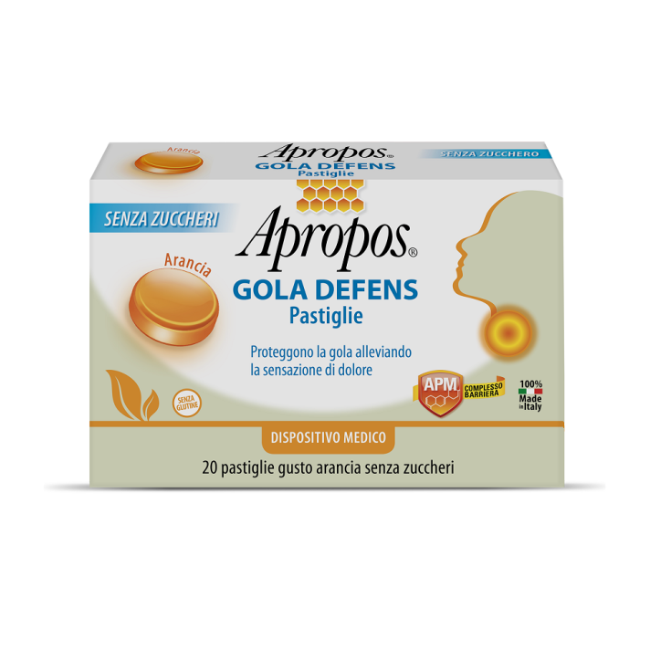 Apropos® Halsschutz Orange 20 Tabletten