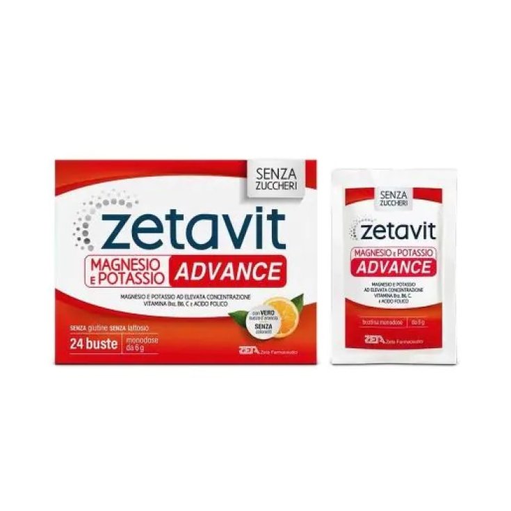 Magnesium und Kalium Advance Zetavit 24 Sachets