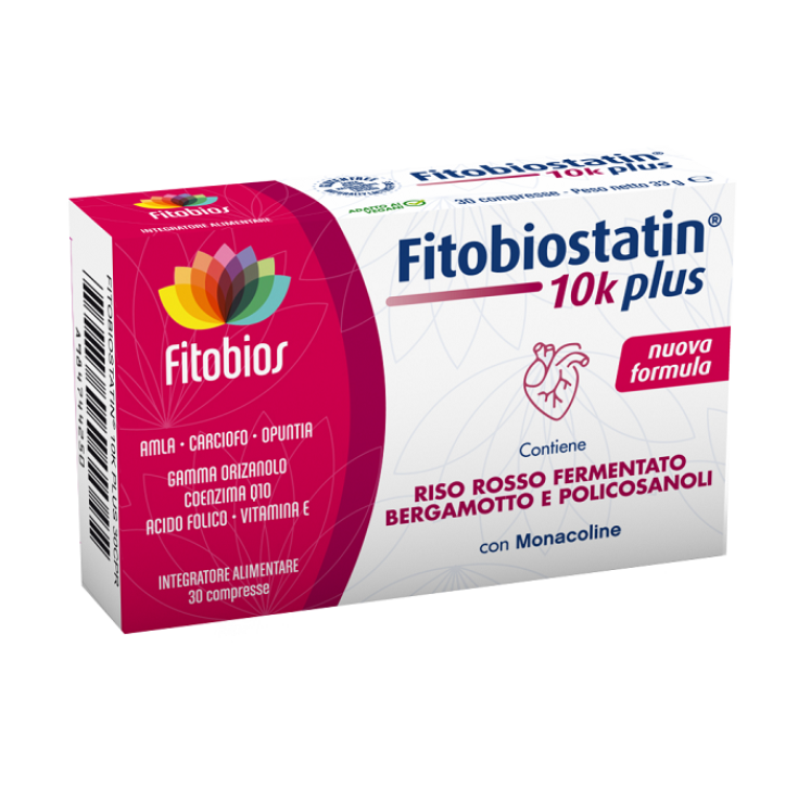 Fitobiostatin10K Plus Fitobios 30 Tabletten