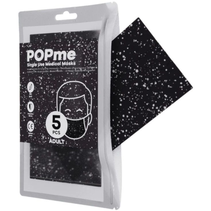 POPme Spray-OP-Maske für Erwachsene, 5 Stück