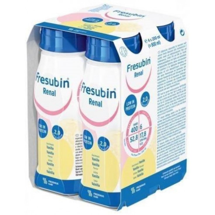 Fresubin Renal Vanille Fresenius Kabi 4x200ml