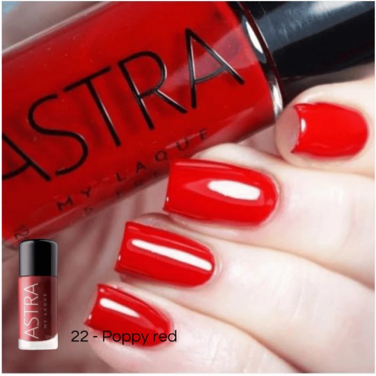 My Laque Ultra Glossy 22 Mohnrot Astra 12ml