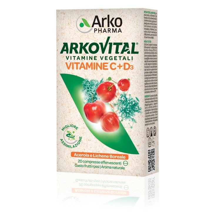 Arkovital Vitamin C & D3 Arkopharma 20 Tabletten