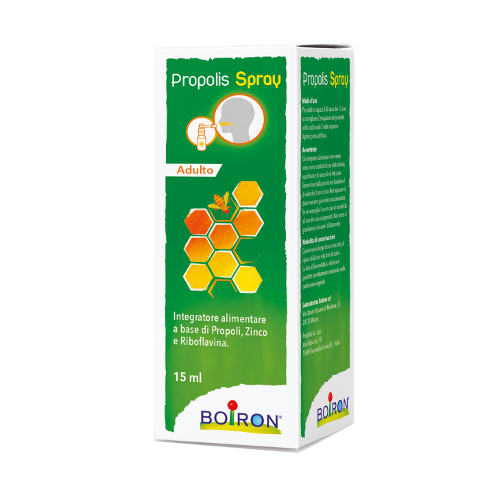 Propolis-Spray für Erwachsene Boiron 15ml