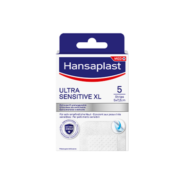 Ultra Sensitive XL Hansaplast Pflaster 5 Stück