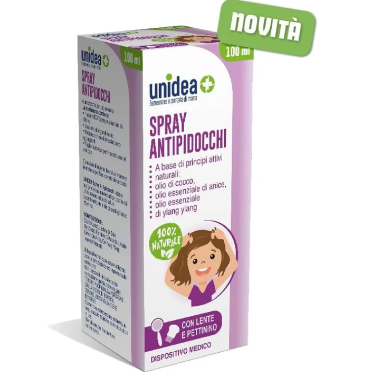 UNIDEA SPRAY ANTIPED + PETT + LENT