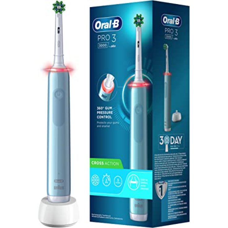 ORALB PRO 3 BLUE CROSSACTION