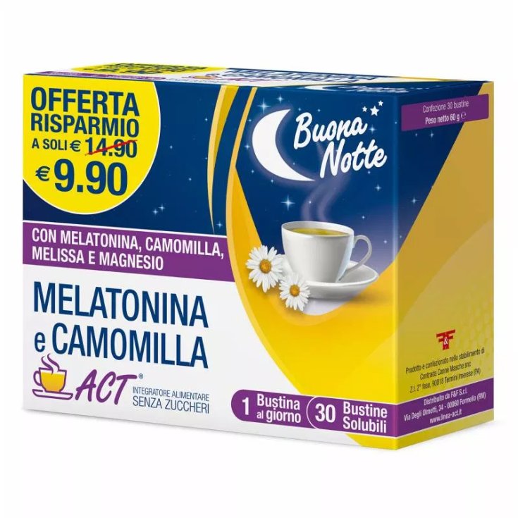 MELATONIN ACT + KAMILLE 30BÜSTE