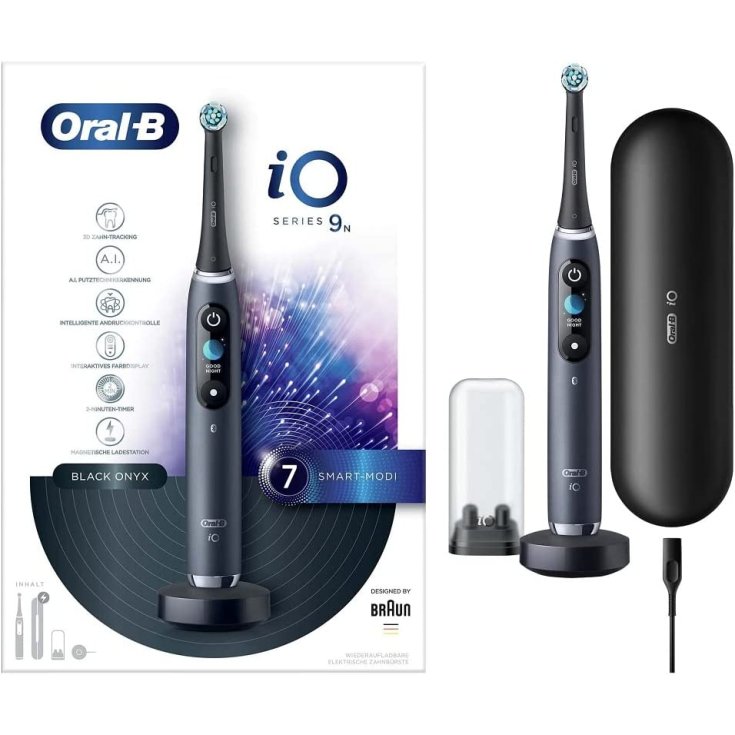 ORALB IO 9 BLACK SPAZZ + 2 NACHFÜLL