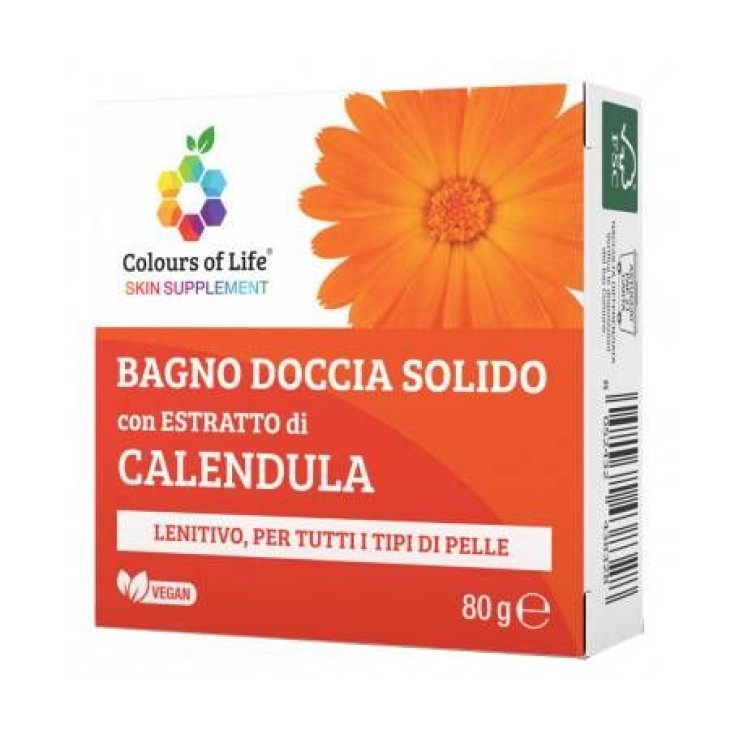 Einfarbiges Duschgel Calendula Colors Of Life 80g