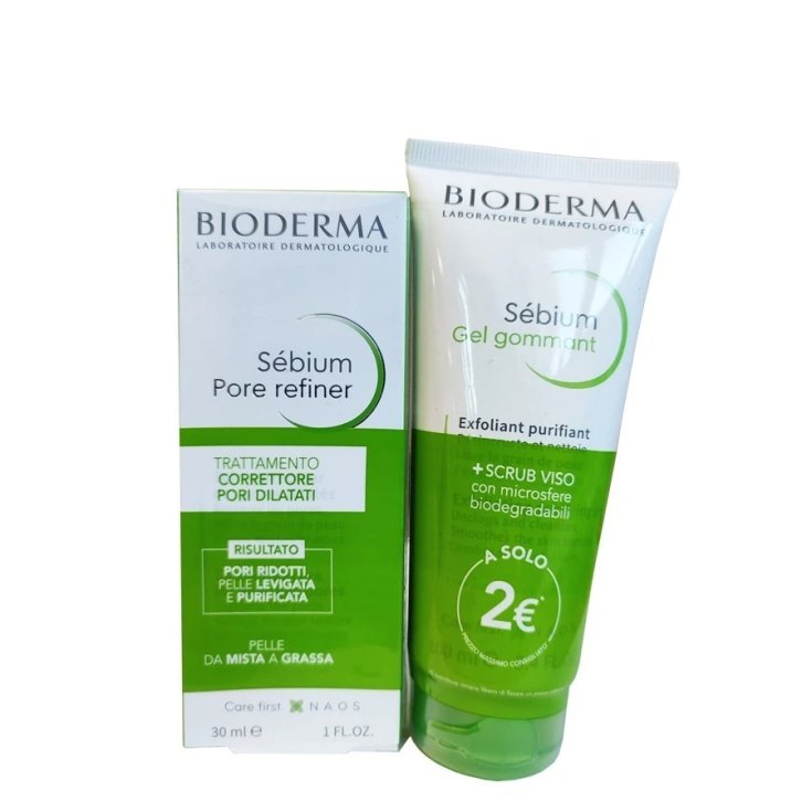 SEBIUM PORE REFINER + GEL GOMMAN