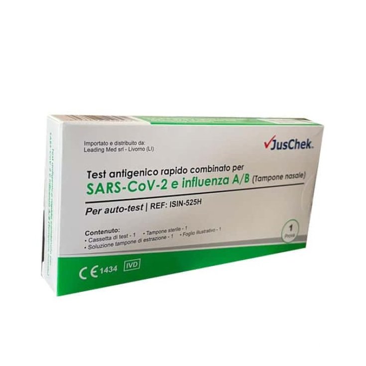SARS-COV-2 & Influenza A/B Kombi-Schnelltest JusChek